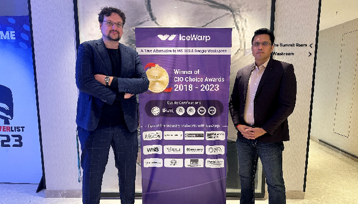 The IceWarp team at the Epos launch
