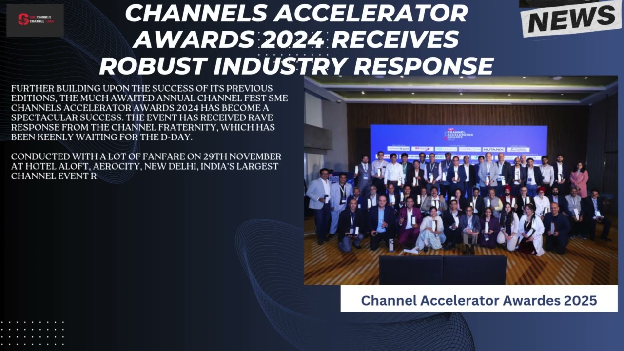 Channels Accelerator Awards 2025 SME Channels
