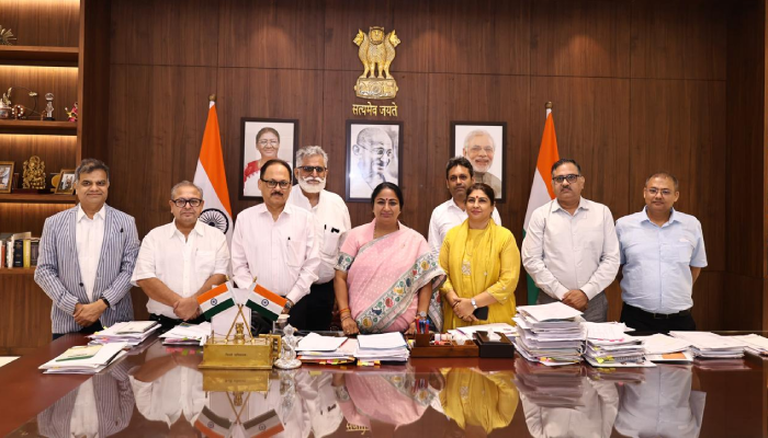 PCAIT delegation led by PCAIT President Alok Gupta with Delhi CM Smt. Rekha Gupta, on July 3, 2025