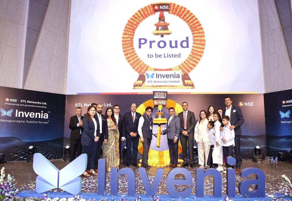 Invenia – STL Networks NSE BSE Listing