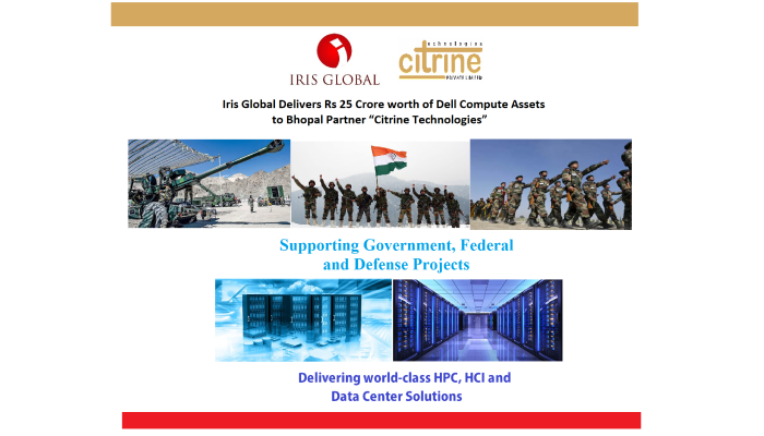 Iris Global Dell compute assets Citrine Technologies