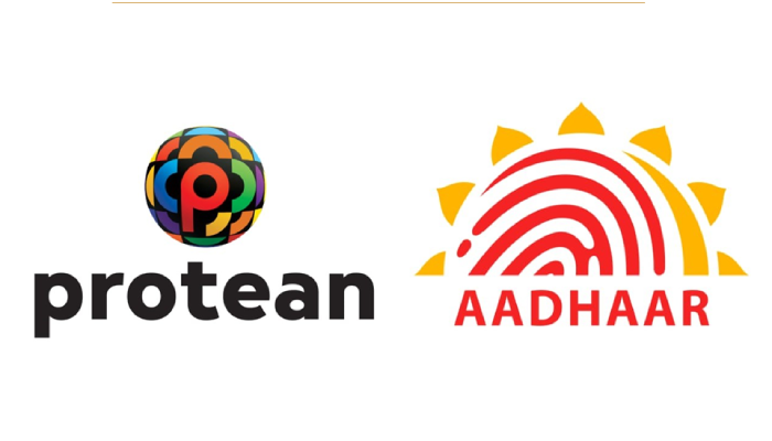 Protean UIDAI Aadhaar services mandate India