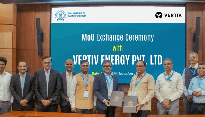 Vertiv and IIT Bombay